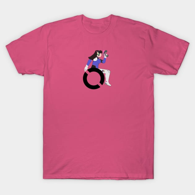 Rolling D.Va T-Shirt by RollingMort91